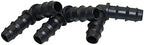 Hose Connector Adapter 8mm Barb Elbow Connector Greenhouse Drip Irrigation System Pipe Fittings Garden Fittings Agricultural Hose Adapter 30 Pcs - Image 6