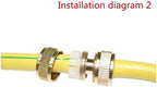 Hose Joint Connector Kit Brass Repair Connector Car Wash 1/2 Inch Hose Extension Pipe Connector Garden Water Pipe Connector 1 - Image 5