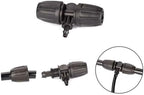 Veemoon 3/8 Barb Lock Hose Connector - 50Pcs Drip Irrigation Tubing Fittings for Efficient Watering - Image 3
