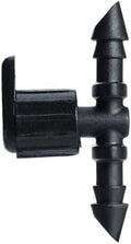 20 Pack (100 Total Fittings) 1/4 Inch Barbed Drip Irrigation Tubing Shut-Off Valve by Unknown
