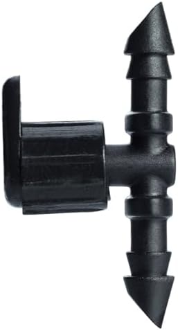 20 Pack (100 Total Fittings) 1/4 Inch Barbed Drip Irrigation Tubing Shut-Off Valve by Unknown