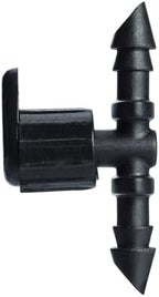 50 Pack (250 Total Fittings) 1/4 Inch Barbed Drip Irrigation Tubing Shut-Off Valve by Unknown