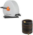 Giraffe Tools Retractable Sprinkler Soaker Hose Reel and Garden Hose 5/8", 100ft Water Hose Heavy Duty by GiraffeTools