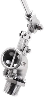 Adjustable Float Ball Valves - 3/4" NPT Male Thread Stainless Steel 304 Elbow Flow Control Float Valve for Automatic Water Level Control Tank Pond Water Tower - Image 7