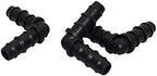 Hose Connector Adapter 8mm Barb Elbow Connector Greenhouse Drip Irrigation System Pipe Fittings Garden Fittings Agricultural Hose Adapter 30 Pcs - Image 4