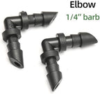 1/4" PVC Hose Barb Coupling Connector Automatic Drip Irrigation Connectors Garden Watering System Water Pipe(50pcs) - Image 3