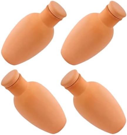 4 Pcs Self Watering Globes, Clay Plant Irrigation Stakes by Unknown