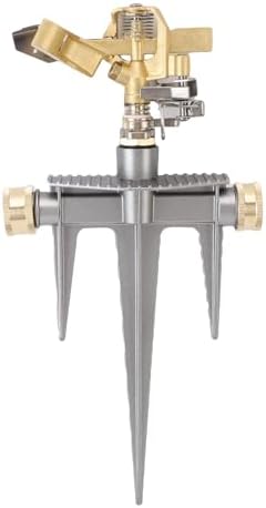 Impact Spike Sprinklers for Yard, 360 Degree Rotating Garden Sprinkler, Water Sprinkler Head on Spike Base for Lawn Large Area Patio Irrigation - Image 4