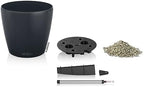 LECHUZA Classico Color 35 Slate, Self-Watering Round Planter, D13.8 H11.8 in, Slate Matt - Image 3