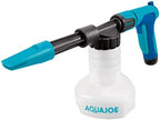 Aqua Joe AJ-SPXN-PRO 2-in-1 All-Purpose Garden Hose-Powered Adjustable Foam Cannon Spray Gun Kit, w/Bristle Brush and Detailer Sponge Attachments, Quick-Connect - Image 2