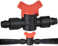16mm 5/8" Drip Irrigation Tape Shut-Off Valve End Plug Connector Lock Garden Watering System Greenyhouse to p/;vc Hard Pipe(KSL02-334-10PCS) by Unknown