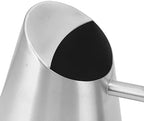 Tyenaza Watering Can Indoor Plants, Stainless Steel Long Spout Watering Pot with Wooden Handle, Modern Decorative Watering Pot for Garden Bonsai Indoor Outdoor (Silver) - Image 7