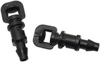 Garden Lawn Sprinkler Irrigation System Refraction Micro-Spraying Agricultural Garden Fruit Tree Sprinkler Irrigation 360 Degree Greenhouse Watering Atomizing Nozzle 100Pc - Image 3