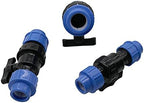 Hose Connector Adapter DN20 DN25 DN32 Pipe PE Valve Connector Inner Diameter 20mm / 25mm / 32mm Pipe Water Control Switch Garden Irrigation Adapter (Color : DN32) by Unknown
