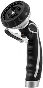 RESTMO Hose Nozzle with Easy Self-Lock Trigger, Heavy Duty Water Sprayer by Restmo