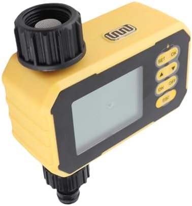 Solar Sprinkler Timer with Rain Sensor, Automatic Watering Timer for Garden and Patio, Durable ABS Material, Rechargeable 2000mAh Battery - Image 2