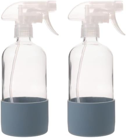 2pcs Glass Plant Watering Bottle with Adjustable Nozzle 500ml by TINEASUR