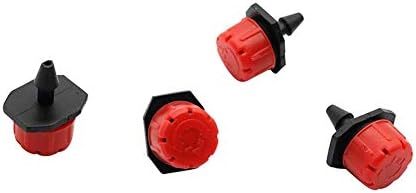 Gardening Watering System Tools 300 Pcs Red Automatic Garden Dripper Micro Drip Irrigation Watering Anti-clogging Emitter Garden Supplies For 4/7mm Hose (Color : Red) - Image 7