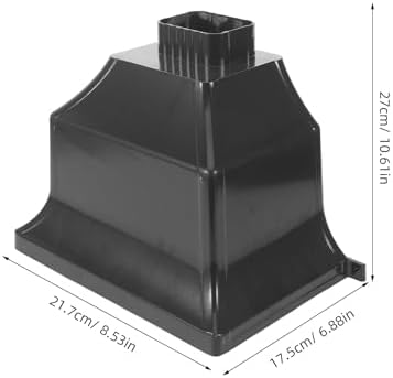 Rainwater Diverter Curved Aluminum Alloy Gutter Connector for Drainage - Image 2