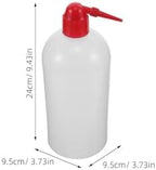 Hemoton Plastic Wash Bottles 1000ml 6pcs Narrow Mouth Laboratory - Image 2