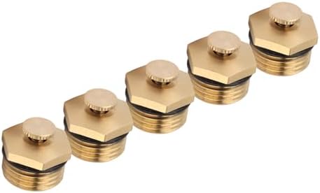 Brass Misting Nozzles, 1/2 Inch Adjustable Atomizers Dust Control Cooling - Image 6