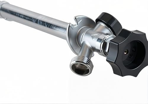 Frost Free Sillcock 4 Inch with Vacuum Breaker - Push Fit Connection - Lead-Free Brass Outdoor Faucet, Anti-Siphon Freeze Proof Hose Bibb, Tool-Free Installation for PEX/Copper/CPVC - Image 4