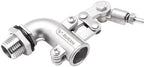Adjustable Float Ball Valves - 1/2" NPT Male Thread Stainless Steel 304 Elbow Flow Control Float Valve for Automatic Water Level Control Tank Pond Water Tower - Image 7