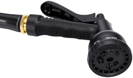 100FT Non Expanding Garden Hose with Spray Nozzle - Image 7