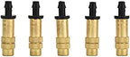 100PCS Single Hook Copper Atomizing Nozzle Mister Nozzles Drip Irrigation,for 4/7 Hose or Transfer to 8/11 Tube,Stable Spraying,360 Full Circle Spraying by Unknown
