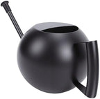 SUNGOOYUE Stainless Steel Watering Can Metal Watering Can 1000ML Pot with Long Spout Leak Proof for Indoor Plants s - Image 3