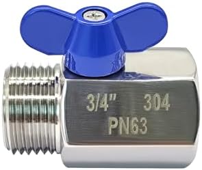 Beduan Stainless Steel 3/4" Shut Off Valve GHT Thread Garden Hose 2 PCS - Image 3