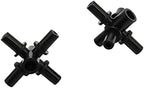 Hose Connector Adapter 6mm Interface Multiple Joints Cross-connect Connector Five-way Six-way Seven-way Garden Irrigation Hose Diverter 100 Pieces (Color : Purple) - Image 4