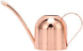 Watering Can, Stainless Steel Long Spout Sprinkling Pot, Long Spout Pot Stainless Steel Rose Gold for House Bonsai Garden Flower by MUNEFE