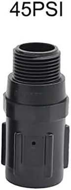 Leak-proof pipe hose fittings Preset Pressure Regulators with 3/4" FHT x MHT Hose Thread Reduces Incoming Water Pressure 15PSI To 45PSI Garden Watering 10 Pcs ( Color : 45PSI , Diameter : 3/4'' ) - Image 2
