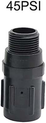 Leak-proof pipe hose fittings Preset Pressure Regulators with 3/4" FHT x MHT Hose Thread Reduces Incoming Water Pressure 15PSI To 45PSI Garden Watering 10 Pcs ( Color : 45PSI , Diameter : 3/4'' ) - Image 2