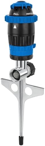 RESTMO Gear Drive Sprinkler with Metal T-Spike Base,Blue by Restmo