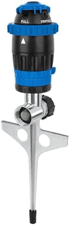 RESTMO Gear Drive Sprinkler with Metal T-Spike Base,Blue by Restmo