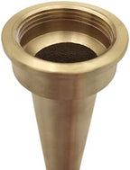 Brass Fire Equipment Plain Hose Nozzle, 1-1/2" NST (NH), 10" Length, 1/2" Orifice - Image 2