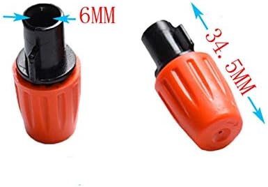 Garden Water Mist Sprayer Nozzle 100 Pack for Plant Flower Drip Irrigation - Image 4
