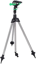 360 Degree Automatic Rotating Garden Water Impact Sprinkler G1/2, with Adjustable Tripod, Large Coverage Area, Auto Irrigation System for Plants Lawn Sprinkler by EVTSCAN