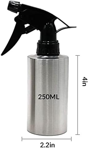Personalized Sprayer Stainless Steel Hand Press Watering Can with Nozzle Laser Engraving Custom Text Logo Watertight and Corrosion Resistant (304 stainless steel) - Image 2