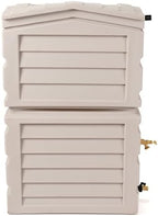 RTS Home Accents 25-Gallon Rainwater Collector Shed, Prestige Pewter by RTSCompaniesInc