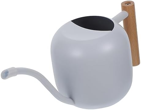 Happyyami 2pcs Watering Can Indoor Plants Succulent Plants Small Plant Misters Pot Watering Flower Kettle House Plants Outdoor Plants Metal Household Watering Pot White Stainless Steel - Image 4