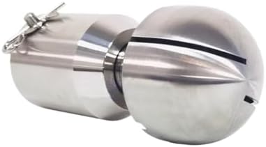 1pcs 3/8"-2"BSPT SS316 Stainless Rotary Spray Ball Female Thread Tank Cleaning Head 360 Degree Coverage Wash Fittin(Diameter 45) by HighQualityFlagship