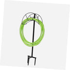 Iron Stand Freestanding Garden Hose Holder for Outdoor Storage - Image 5