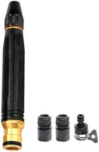 High Pressure Hose Nozzle Heavy Duty, Brass Garden Hose Nozzle Direct Jet Stream, Water Hose Nozzle for Car Washing, Patio Cleaning, Watering(Starter Pick) by Unknown
