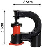 Garden Lawn Sprinkler Irrigation System 7 Pieces of G-Type Micro-Sprinkler 360-degree Plastic Greenhouse Connector - Image 3
