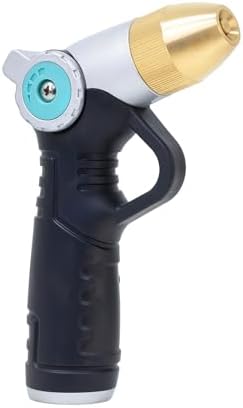 QUOBAS Garden Hose Nozzle Sprayer, Heavy Duty Metal Water Garden Nozzle by QUOBAS