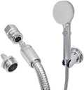 G-Sunny RV Outdoor Shower Head with Hose and Quick Connect Fittings - High Pressure 3-Spray Mode Shower Head with Pause Button-Easy Install for Camper, Motorhome, Travel Trailer (Chrome, 71"Hose) by G-Sunny