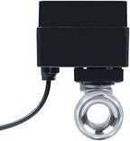 U.S. Solid Motorized Ball Valve- 3/4" Stainless Steel Ball Valve with Full Port, 9-36V AC/DC, 2 Wire Auto Return Setup, Normally Open (N/O) - Image 2